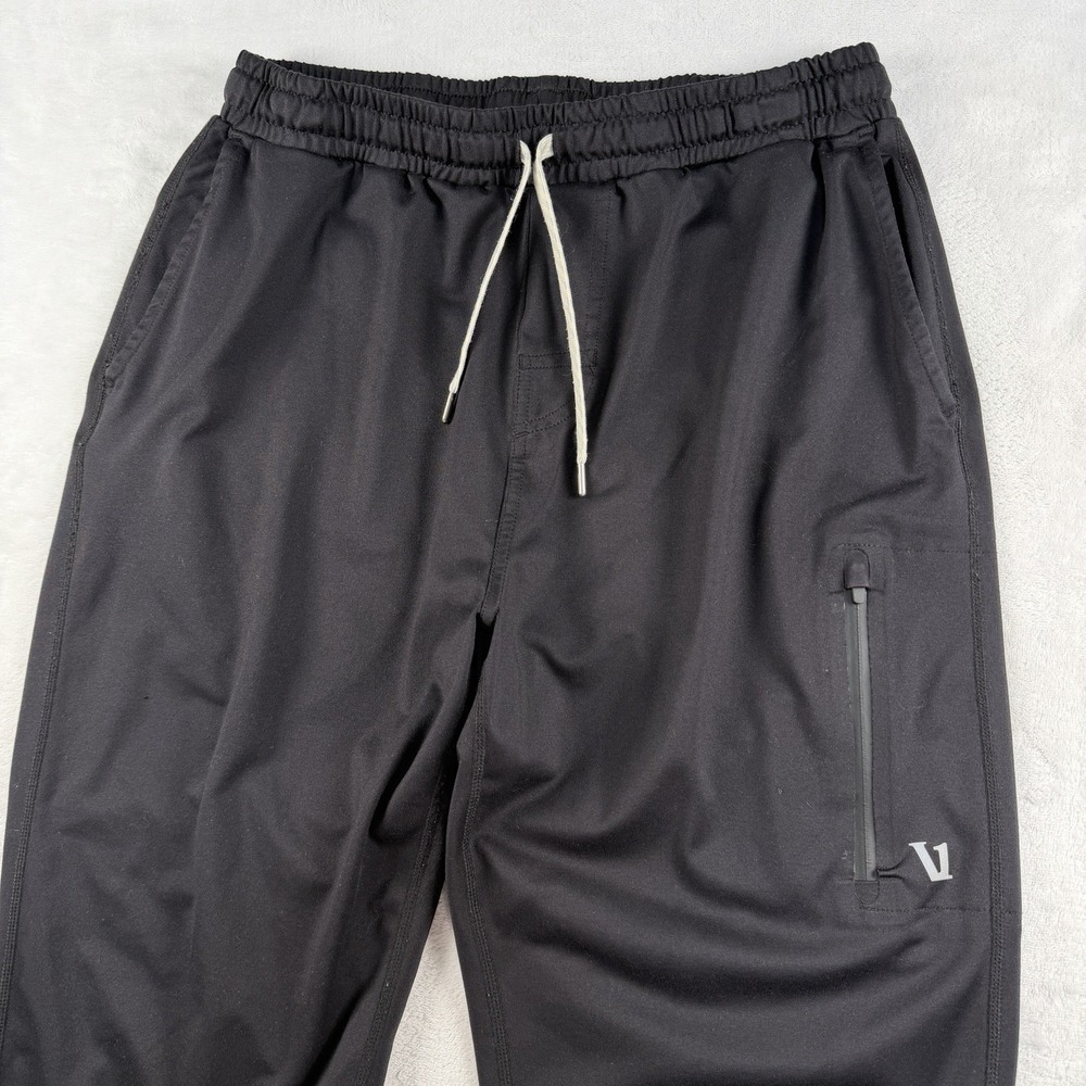 Vuori Sunday Performance Jogger Pants Mens Medium Athletic Zip V416 Drawstring - Picture 2 of 7